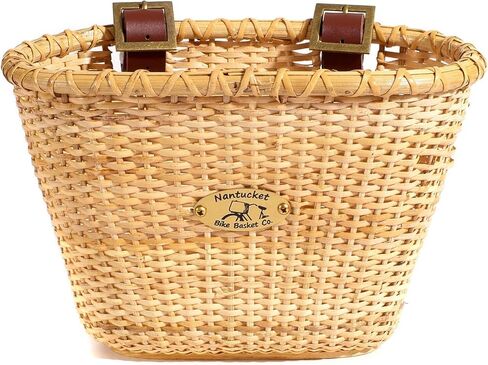 Nantucket Bicycle Basket Co. Lightship Collection Children's Bicycle Basket, Classic/Tapered, Stained in Kuwait