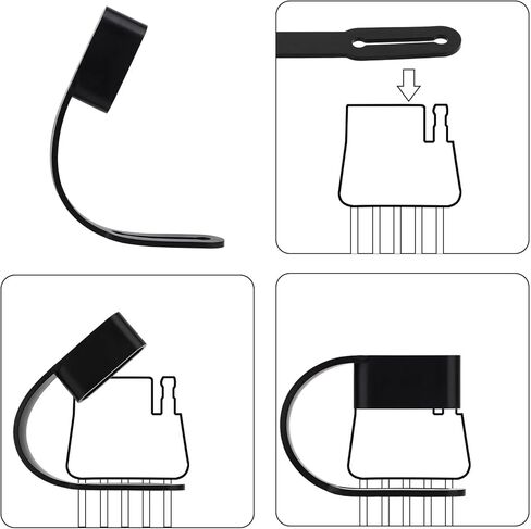 4pcs 4-Pin Flat Trailer Wiring Harness Connector Dust Covers, 4-Way Prong Rubber Vehicle Side Wire Plug Cover Dust-Proof Protector for Trucks SUVs Trailers(Black) in Saudi Arabia