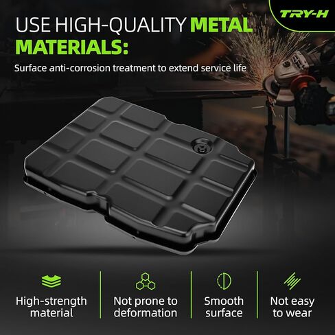265-866 Transmission Oil Pan Compatible with 2005-2016 Dodge Challenger Charger Magnum Nitro Jeep Commander Grand Cherokee Wrangler 2005-2014 Chrysler 300 Replace ‎52108327AA 1402700812 52108327AC in Saudi Arabia