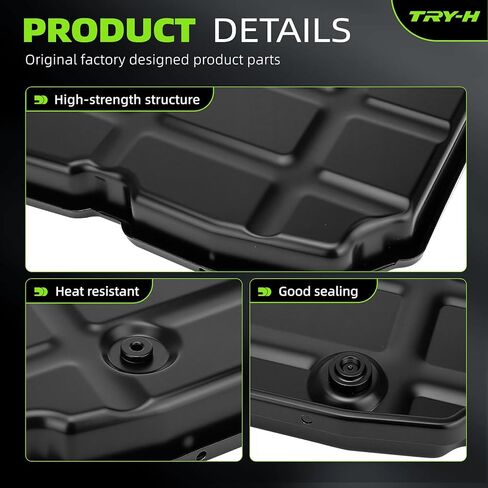 265-866 Transmission Oil Pan Compatible with 2005-2016 Dodge Challenger Charger Magnum Nitro Jeep Commander Grand Cherokee Wrangler 2005-2014 Chrysler 300 Replace ‎52108327AA 1402700812 52108327AC in Saudi Arabia