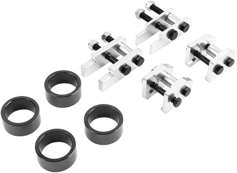 Cnonee1 1 Pc XJ64-QX-1A7J Full Front Rear Suspension Lift 4" Suspension Lift Kit Aluminum Silver Black For Yamaha Rhino 450 2004-2010, For Yamaha Rhino 660 2004-2007 in Saudi Arabia