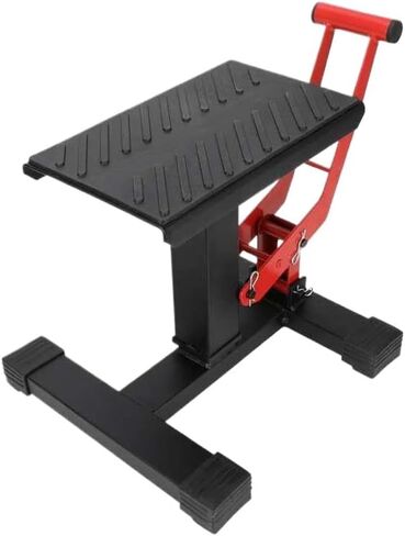 Motorcycle Lift Stand Heavy Duty Simple Design No Hydraulic for ATV Electric Dirt Bike Repair Tools in Saudi Arabia