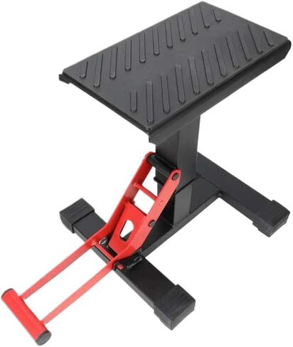 Motorcycle Lift Stand Heavy Duty Simple Design No Hydraulic for ATV Electric Dirt Bike Repair Tools in Saudi Arabia