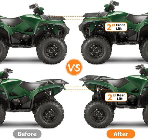 2 Inch Full Front And Rear Lift Kit Rise Suspension Lift Mounting Bracket Compatible With Automotive Motorcycle Parts ATV Models For 2016 2024 700 in Saudi Arabia