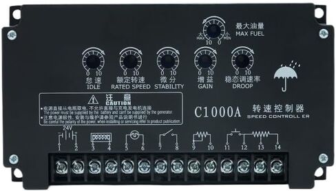 C2002 Generator Set Speed Governor Electronic Speed Controller C1000A Generator Parts Accessories in Saudi Arabia