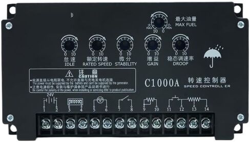 C2002 Generator Set Speed Governor Electronic Speed Controller C1000A Generator Parts Accessories in Saudi Arabia
