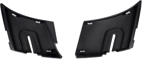 استبدال نهاية ممسحة الزجاج الأمامي من GELUOXI لسيارة Chevy Avalanche 2007-2013 Suburban Tahoe GMC Yukon Cadillac Escalade 2007-2014 زوج لوحة تمديد مدخل الهواء باللون الأسود 25820729 25820730 in Saudi Arabia