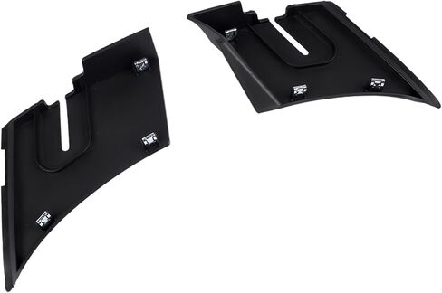 استبدال نهاية ممسحة الزجاج الأمامي من GELUOXI لسيارة Chevy Avalanche 2007-2013 Suburban Tahoe GMC Yukon Cadillac Escalade 2007-2014 زوج لوحة تمديد مدخل الهواء باللون الأسود 25820729 25820730 in Saudi Arabia