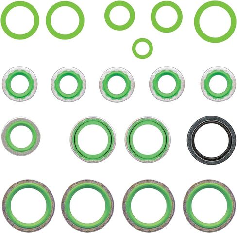 Replacement A/C Service Kit compatible with Dodge Durango 2011 V6 3.6L (Citadel/Crew/Express trims) without rear A.C. in Saudi Arabia