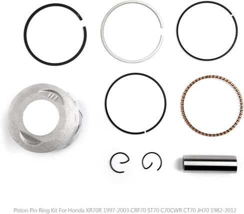 Artudatech مجموعة كبّاس + 0.50 لهوندا XR70R CRF70F CT70 C70CWR 1997-2012 تتحمل حجم 47.50 مللي متر in Kuwait
