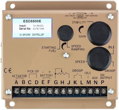 Speed Governor ESD 5500 generator speed governor control in Saudi Arabia