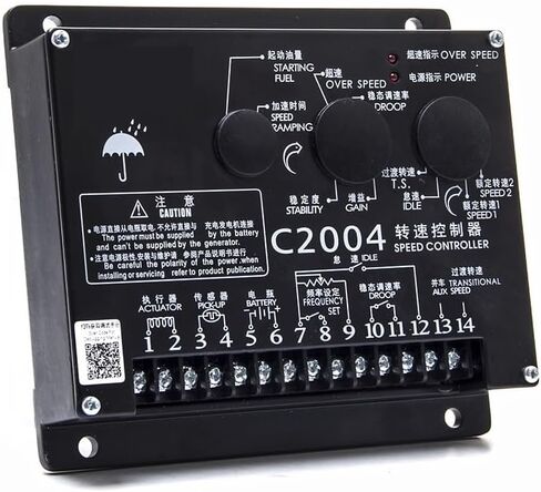 Engine Controller Electronics Governor Speed Control Board 24V 1500r/min For Generator Parts in Saudi Arabia