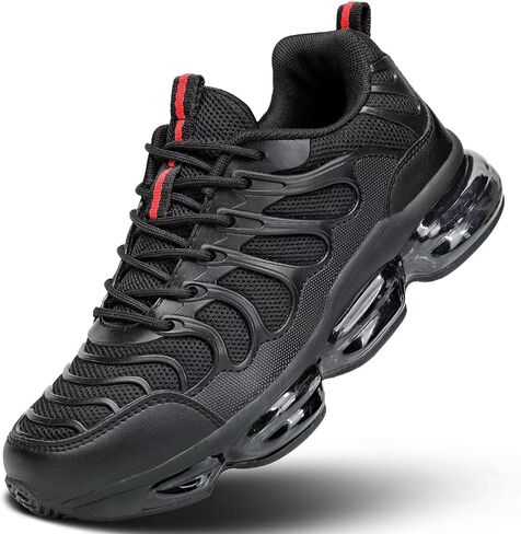 أحذية مشي رجالي عصرية للتنس والجري أحذية رياضية كاجوال غير قابلة للانزلاق وجيدة التهوية للصالة الرياضية in Kuwait