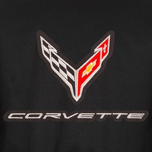 JH Design Corvette C8 Jacket Poly-Twill Snap-Up Coat in Saudi Arabia