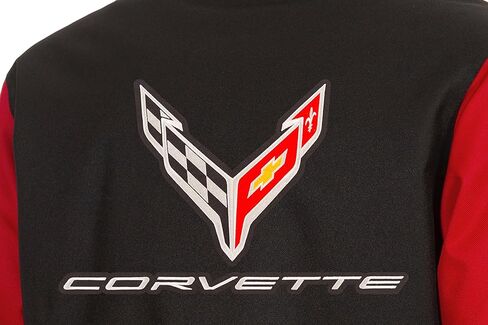 JH Design Corvette C8 Jacket Poly-Twill Snap-Up Coat in Saudi Arabia