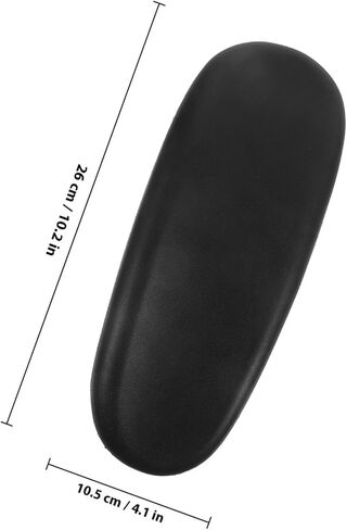jojofuny PU Office Chair Arm Pads Replacement Comfortable Contoured Grip Armrest Covers for Desk Chairs Suitable for Office Seating in Saudi Arabia