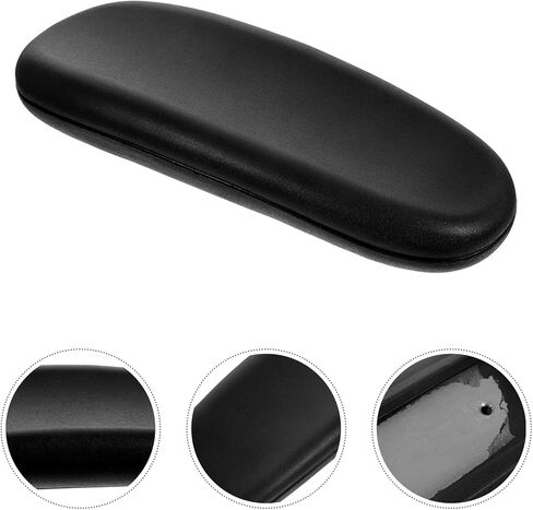 jojofuny PU Office Chair Arm Pads Replacement Comfortable Contoured Grip Armrest Covers for Desk Chairs Suitable for Office Seating in Saudi Arabia