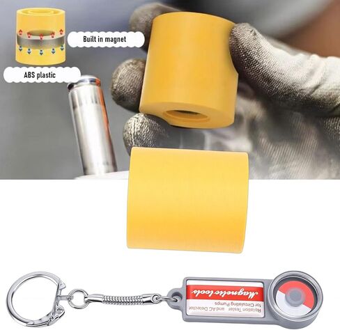 Heating Circulation Pump Rotation Tester AC Detector with Visual Indicator AIR Conditioning Oil Burner Solenoid Tester Valve Opener for Plumbers Heating Contractors PVC in Kuwait