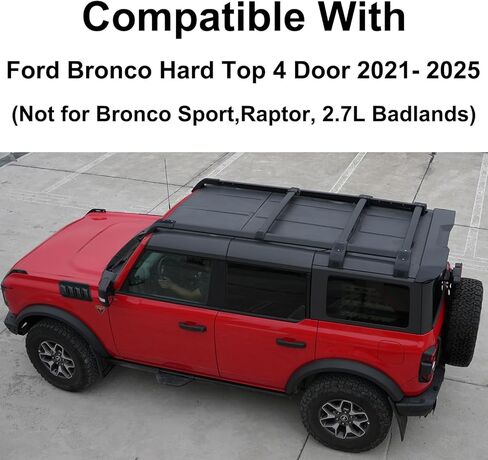 Extended Roof Rack Cross Bar for Ford Bronco 4 Door 2021-2026 in Saudi Arabia