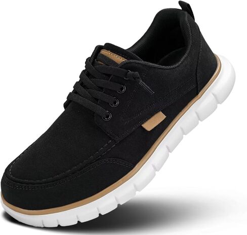 أحذية رجالية كاجوال بدون كعب أحذية قارب سهلة الارتداء على القماش للمشي، أحذية رياضية مريحة وخفيفة الوزن ونعل ناعم in Kuwait