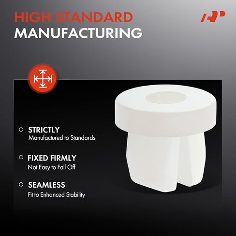 A-Premium 30 PCS Nylon Clips Round Head License Plate Nut Car Retainer Fastener Push Pin Clips Compatible with GM Models in Saudi Arabia