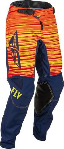 Fly Racing Youth Kinetic Wave Pants (Navy/Yellow/Red, 18) in Saudi Arabia
