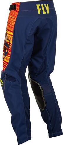 Fly Racing Youth Kinetic Wave Pants (Navy/Yellow/Red, 18) in Saudi Arabia