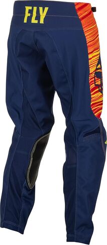 Fly Racing Youth Kinetic Wave Pants (Navy/Yellow/Red, 18) in Saudi Arabia