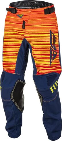 Fly Racing Youth Kinetic Wave Pants (Navy/Yellow/Red, 18) in Saudi Arabia