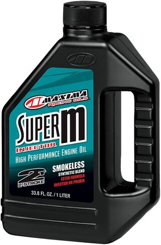 Maxima Racing Oils 289128-2PK Super M Injector 2-Stroke Premix/Injector Oil 1G Bottle, 2-Pack in Saudi Arabia