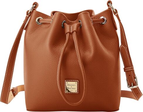 Dooney & Bourke Handbag, Lucca Leather Crossbody Drawstring in Saudi Arabia