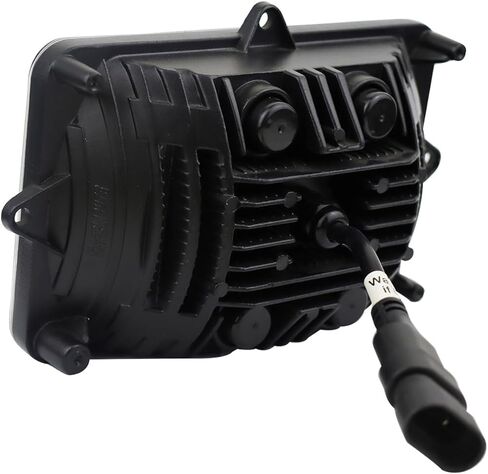 مصباح أمامي LED مستطيل بقدرة 60 وات من Dark Horse متوافق مع مصباح John Deere المدمج في غطاء محرك السيارة LED OEM AH159332 (شعاع الفيضان) in Kuwait