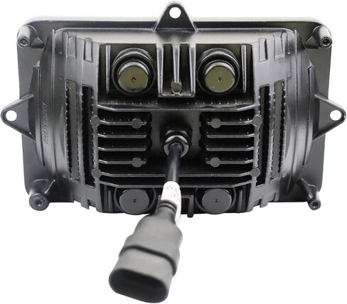 مصباح أمامي LED مستطيل بقدرة 60 وات من Dark Horse متوافق مع مصباح John Deere المدمج في غطاء محرك السيارة LED OEM AH159332 (شعاع الفيضان) in Kuwait