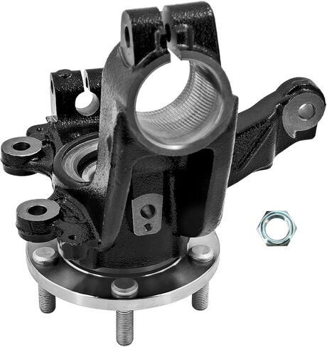 BBM2-33-031C 686-381 Front Driver Side Steering Knuckle compatible with Mazda 3 2010-2013 LH Front Left Side Steering Knuckle Replace# BBM233031C BBM2-33-031 BBM233031 in Kuwait