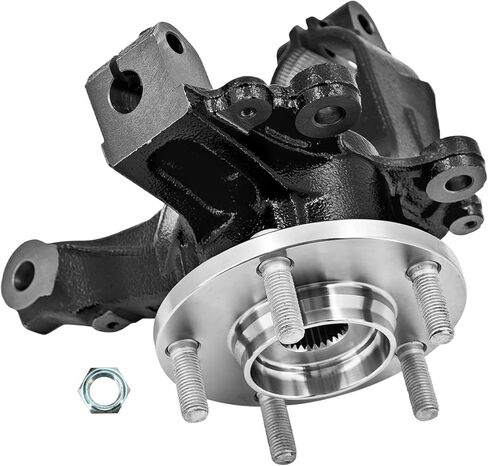 BBM2-33-031C 686-381 Front Driver Side Steering Knuckle compatible with Mazda 3 2010-2013 LH Front Left Side Steering Knuckle Replace# BBM233031C BBM2-33-031 BBM233031 in Kuwait