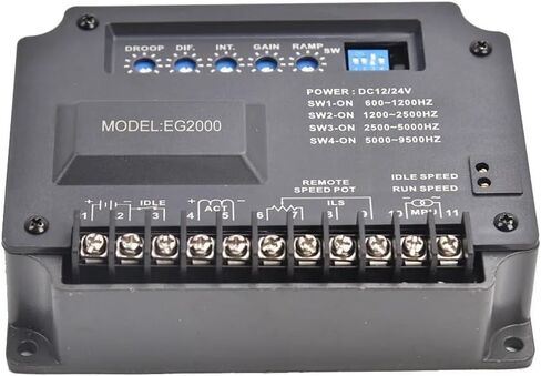 EG3000 Generator Engine Governor Speed Controller Module Regulator Brushless Genset Part Engine Electronic Control Part in Saudi Arabia