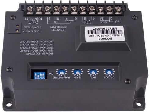 EG2000 Generator Set Speed Controller Dc Electronic Governor Electric Board Speed Govornor Brushless Motor Genset Part in Saudi Arabia