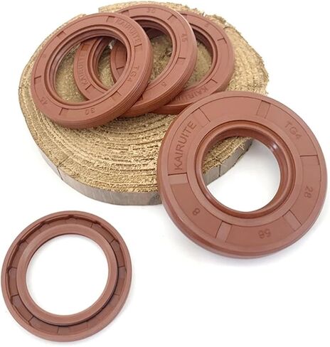 TG4 Skeleton Oil Seal ID 22mm~24mm OD 35mm~50mm Excellent Sealing Performance for Hydraulic Pumps Gearboxes(22x36x7,1pc) in Kuwait