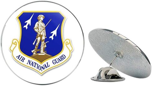 USAF الولايات المتحدة الأمريكية سلاح الجو دائري معدني 0.75 بوصة طية صدر السترة دبوس قبعة قميص دبوس التعادل تك Pinback in Kuwait