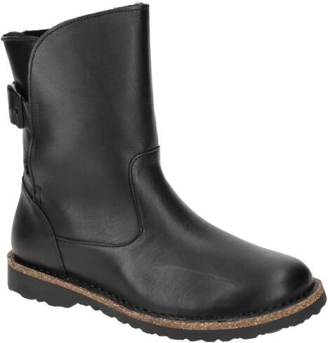 Shearling-Lined Women's Uppsala Boot in Black by Birkenstock in Saudi Arabia