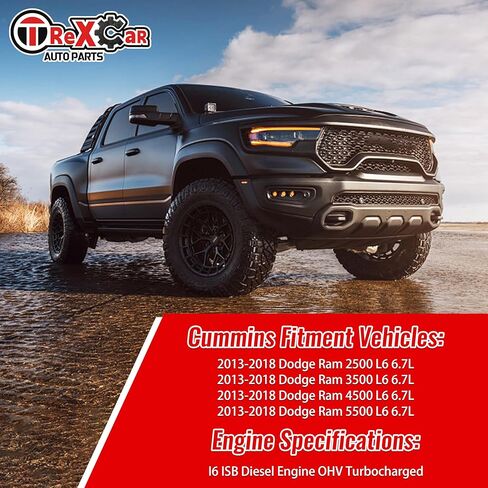 شاحن توربيني توربو HE300VG HE351VE لـ 2013-2018 دودج رام 2500 3500 الكمون 6.7L OE 3787604 5326055 68003401AA 5327045 in Kuwait