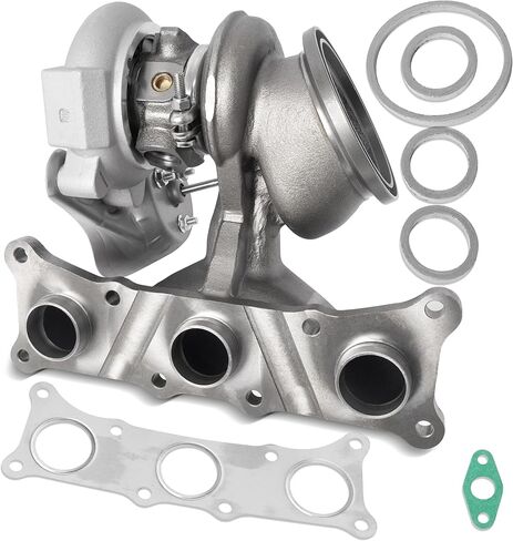 شاحن توربيني ذو موضع يسار توربو لـ 2006-2011 BMW 135i 335i E82 E88 محرك 550HP TD04-17T N54 مع عجلة ضاغط البليت JD Series 49131-07041 in Kuwait