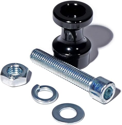 حامل خطاف Astra Depot Hawse Fairlead مقاس 10 بوصات من الصلب لخطاف الونش Epic Clevis مقاس 3/8 بوصة 1/2 بوصة، نظام تركيب ونش الاسترداد، قطعتان باللون الأسود in Kuwait