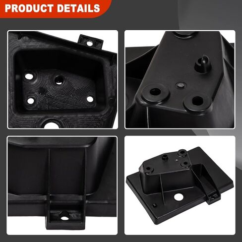 00067 Battery Tray Compatible with 1998 1999 2000 2001 Cherokee (XJ), Plastic Front Battery Holder, Battery Mount Base Tray Bracket, Battery Support Carrier, Replace OE# 55235819AA in Saudi Arabia