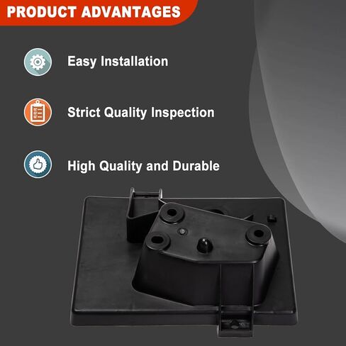 00067 Battery Tray Compatible with 1998 1999 2000 2001 Cherokee (XJ), Plastic Front Battery Holder, Battery Mount Base Tray Bracket, Battery Support Carrier, Replace OE# 55235819AA in Saudi Arabia
