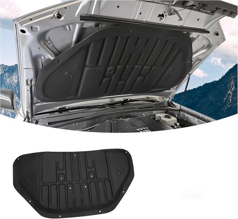 حصيرة عزل غطاء محرك السيارة متوافقة مع 2024-2025 Toyota Tacoma & 2025 4Runner Accessories عازلة للصوت عازلة للصوت وسادة غطاء المحرك استبدال حصيرة تخفي الصوت لملحقات Tacoma & 4Runner in Kuwait