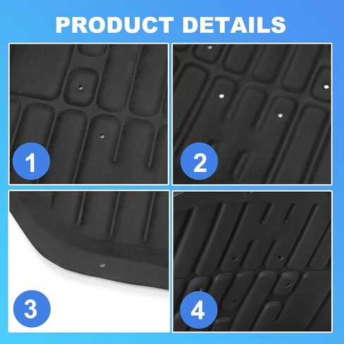 حصيرة عزل غطاء محرك السيارة متوافقة مع 2024-2025 Toyota Tacoma & 2025 4Runner Accessories عازلة للصوت عازلة للصوت وسادة غطاء المحرك استبدال حصيرة تخفي الصوت لملحقات Tacoma & 4Runner in Kuwait