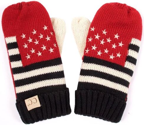 ScarvesMe Kids Children Girls Boys USA Patriotism American Flag Mitten Gloves 2-6 years in Saudi Arabia