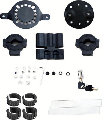 يمكن تركيب غاز UTV، يمكن تركيب الغاز على الطرق الوعرة لمدة 1 ''1.5'' 1.75 ''2'' قفص لفة مع مفتاح، تركيب القطب، متوافق مع حزمة الوقود القياسية RotopaX، حاوية المياه، حزمة البنزين، صندوق التخزين in Kuwait