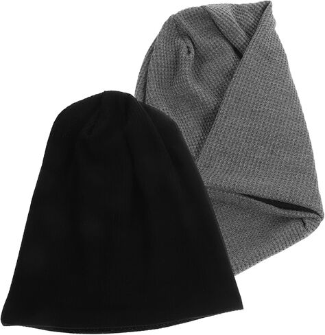 UPKOCH 2pcs Windproof Cycling Hat Comfortable Warm Skull Caps for Men and Women for Outdoor Sports in Saudi Arabia